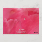 Tulip Garden Briefkaart (Achterkant)