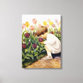 Tulip Garden Canvas Afdruk (Voorkant)