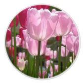 Tulip Garden Ceramic Knob Keramische Knop (Voorkant)