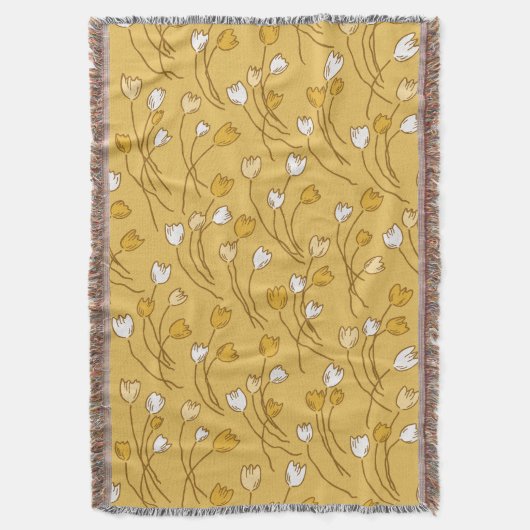 Tulip Garden Deken (Voorkant Verticaal)