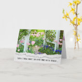 Tulip Garden Friendship Kaart (Gele Bloem)