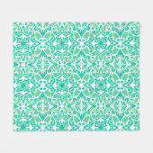 Tulip Garden -  modderventiel Fleece Deken (Voorkant (Horizontaal))