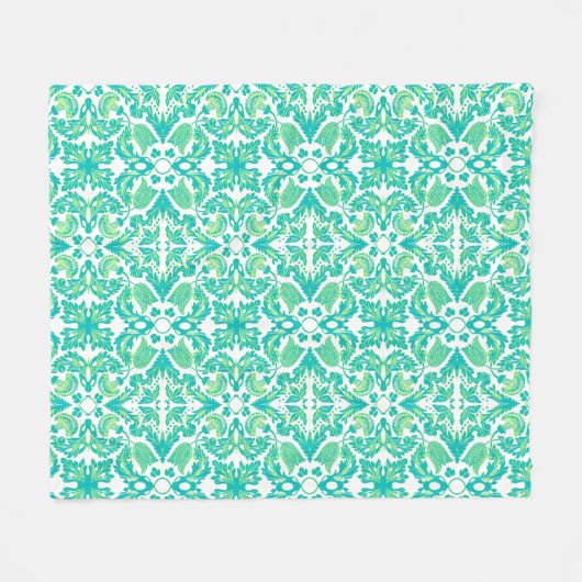 Tulip Garden -  modderventiel Fleece Deken (Voorkant (Horizontaal))