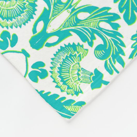 Tulip Garden -  modderventiel Fleece Deken (Hoek)