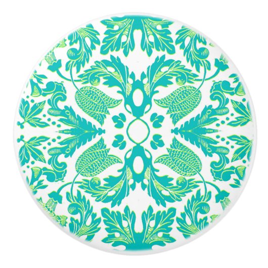 Tulip Garden -  modderventiel Keramische Knop (Voorkant)