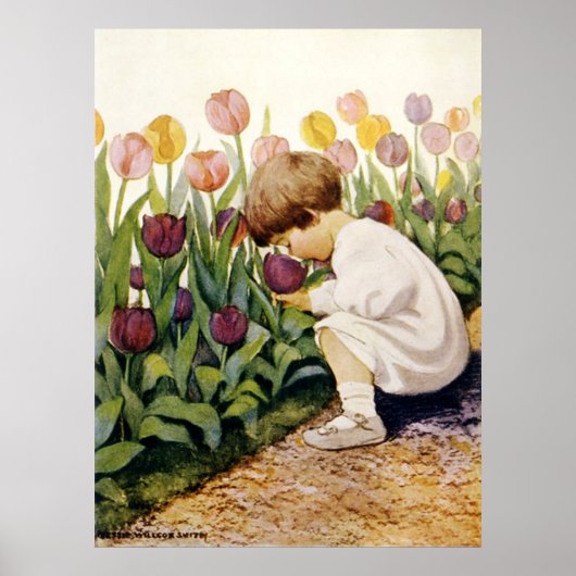 Tulip Garden Poster (Voorkant)