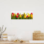 Tulip Garden Poster (Keuken)