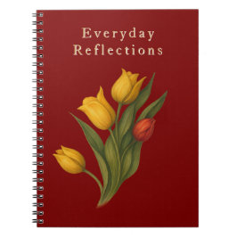 Tulip Garden Reflections — Luxe Journal Notitieboek