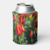 Tulip Garden Textured Blikjeskoeler (Blikje Achterkant)