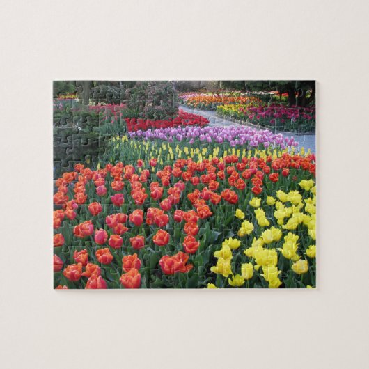 Tulip Gardens Legpuzzel (Horizontaal)