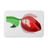 Tulip Girl Bath Mat - Your Color - Text (Voorkant)