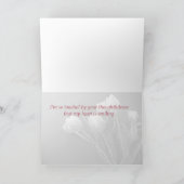 Tulip Hartelijk dank Kaart (Binnen)