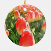 Tulip Heaven Keramisch Ornament (Achterkant)