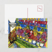 Tulip Lady Briefkaart (Voorkant / Achterkant)