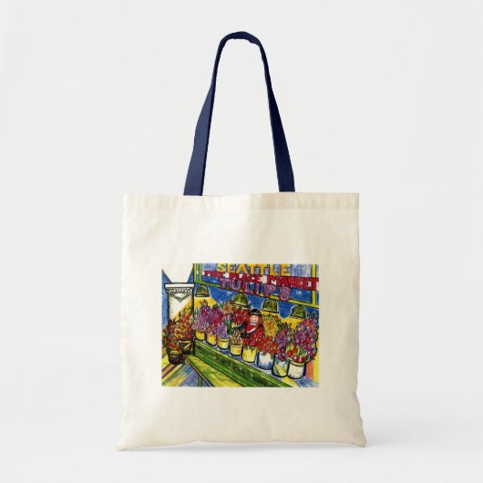 Tulip Lady Tote Bag (Voorkant)
