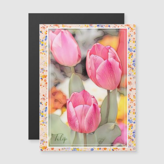 Tulip [Magnet Card] (Voorkant / Achterkant)