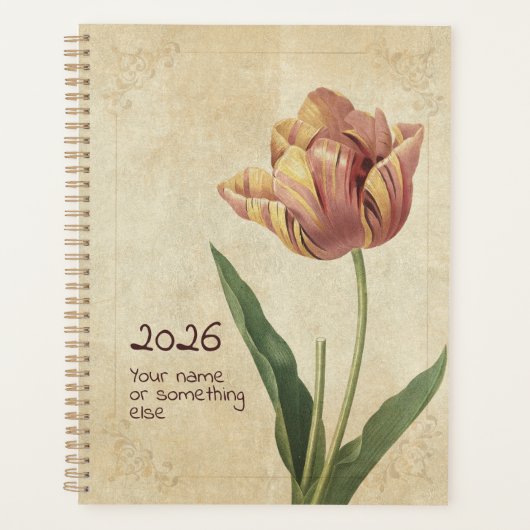 Tulip Mania Master Planner: The Tulipa's Triumph Planner (Voorkant)