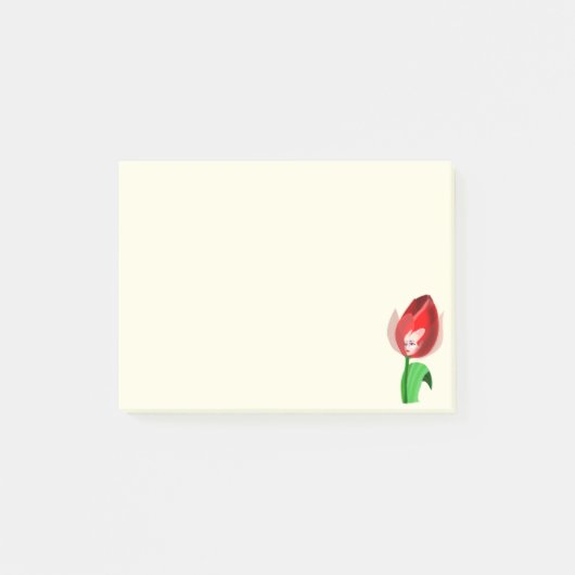 Tulip Meisje Post-it® Notities Notes (Voorkant)