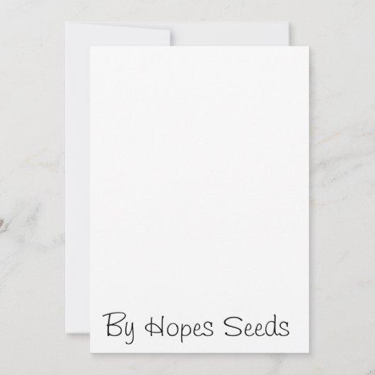 Tulip Mothes Day Kaart (Achterkant)