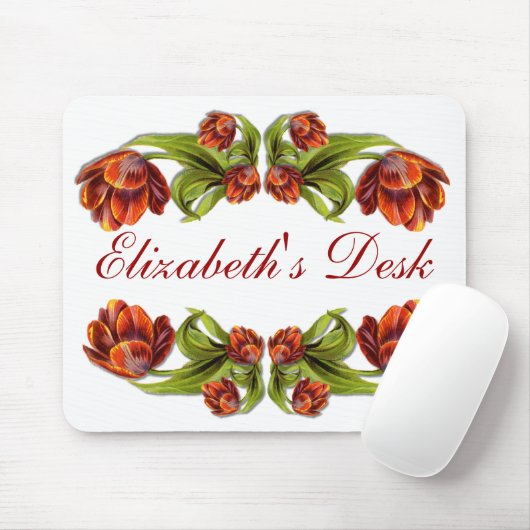  TULIP ~ Mousepad Muismat (Met muis)