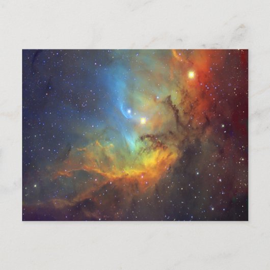Tulip Nebula SH2-101 NASA Briefkaart (Voorkant)