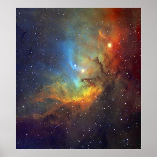 Tulip Nebula SH2-101 NASA Poster (Voorkant)