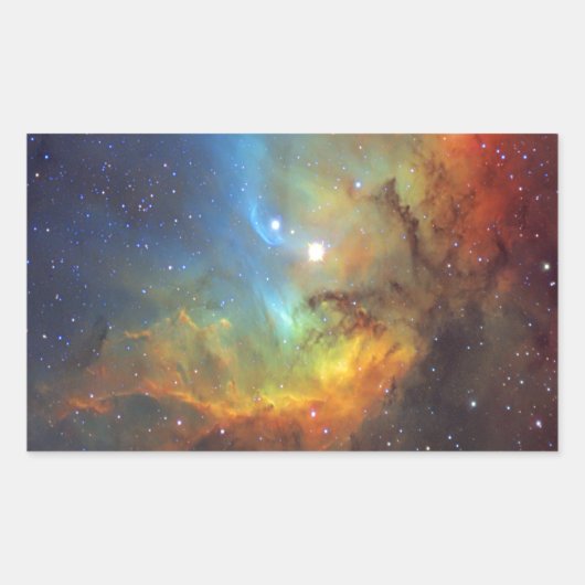 Tulip Nebula SH2-101 NASA Rechthoekige Sticker (Voorkant)