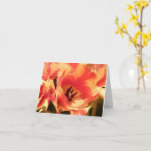 Tulip Note Card Kaart (Gele Bloem)