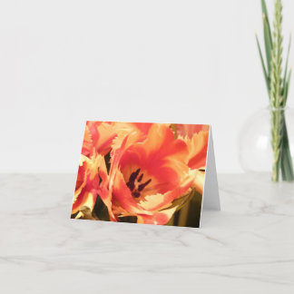 Tulip Note Card Kaart