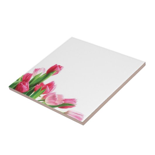Tulip ontworpen Tegel Tegeltje (Zijkant)