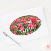 Tulip Ovale Sticker (Envelop)