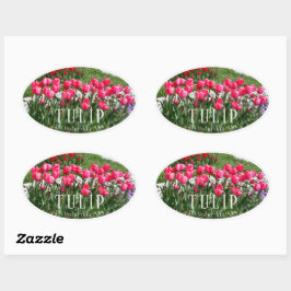 Tulip Ovale Sticker