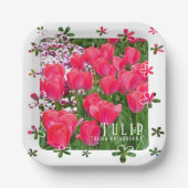 Tulip Papieren Bordje (Voorkant)