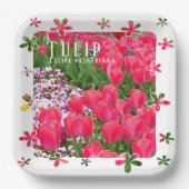 Tulip Papieren Bordje (Voorkant)
