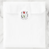 Tulip Parkinsons Awareness Ronde Sticker (Tas)