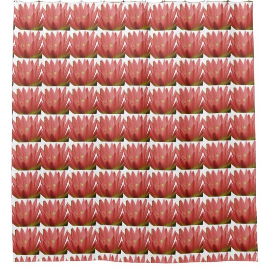 Tulip Patroon Douchegordijn (Voorkant)