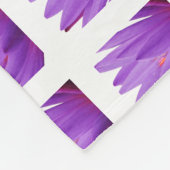 Tulip Patroon Fleece Deken (Hoek)