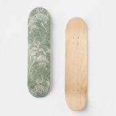 Tulip-patroon van William Morris Persoonlijk Skateboard (Voorkant)