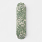Tulip-patroon van William Morris Persoonlijk Skateboard (Voorkant)