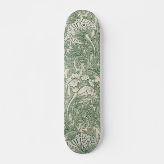 Tulip-patroon van William Morris Persoonlijk Skateboard (Voorkant)