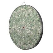 Tulip Pattern (door William Morris) Dartbord (Voorkant Rechts)