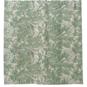 Tulip Pattern (door William Morris) Douchegordijn