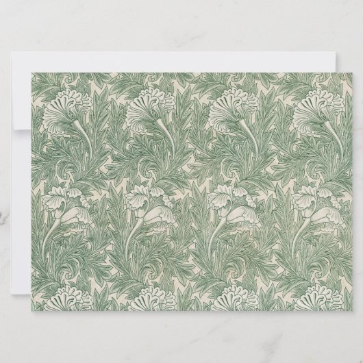 Tulip Pattern (door William Morris) Kaart (Voorkant)