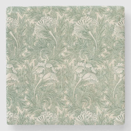 Tulip Pattern (door William Morris) Stenen Onderzetter