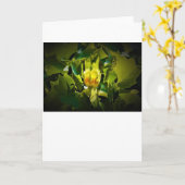 Tulip Poplar Blossom, kaart (Gele Bloem)