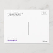 Tulip Poplar-ventilator Briefkaart (Achterkant)