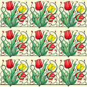 Tulip Radiance keramische Tegel Tegeltje