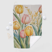 Tulip Reverie Golfhanddoek (Insitu)