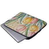 Tulip Reverie Laptop Sleeve (Voorkant onderkant)
