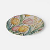 Tulip Reverie Papieren Bordje (Gekanteld)